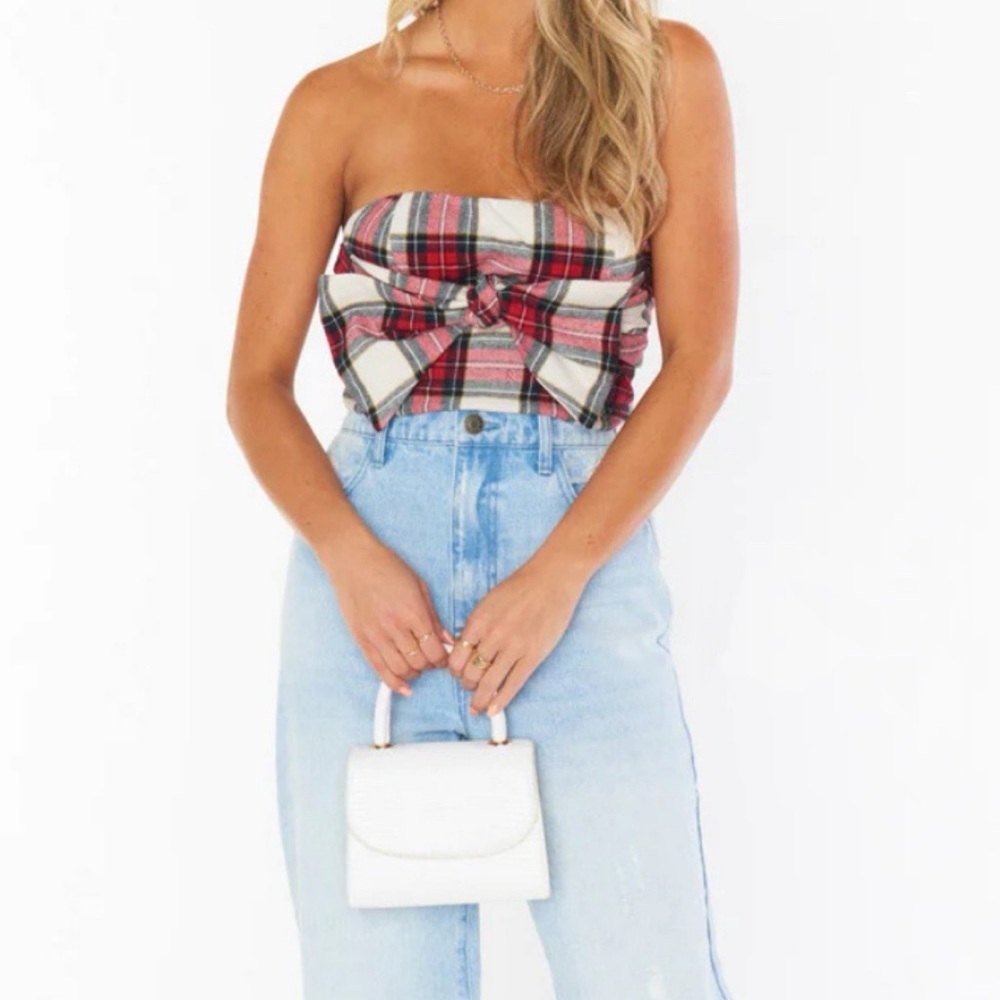 Show Me Your Mumu Bow Top